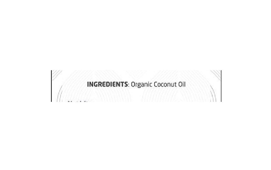 Healthkart Organic Coconut Cold Pressed Oil   Bottle  1 litre